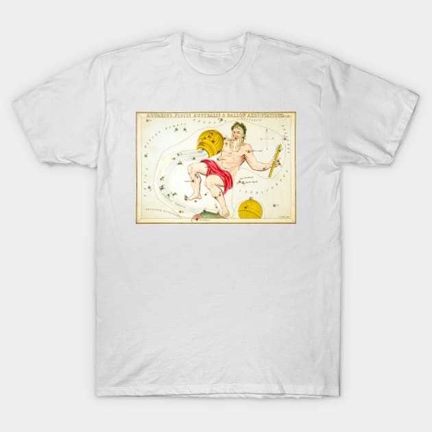 Aquarius constellation T-Shirt by MiRaFoto